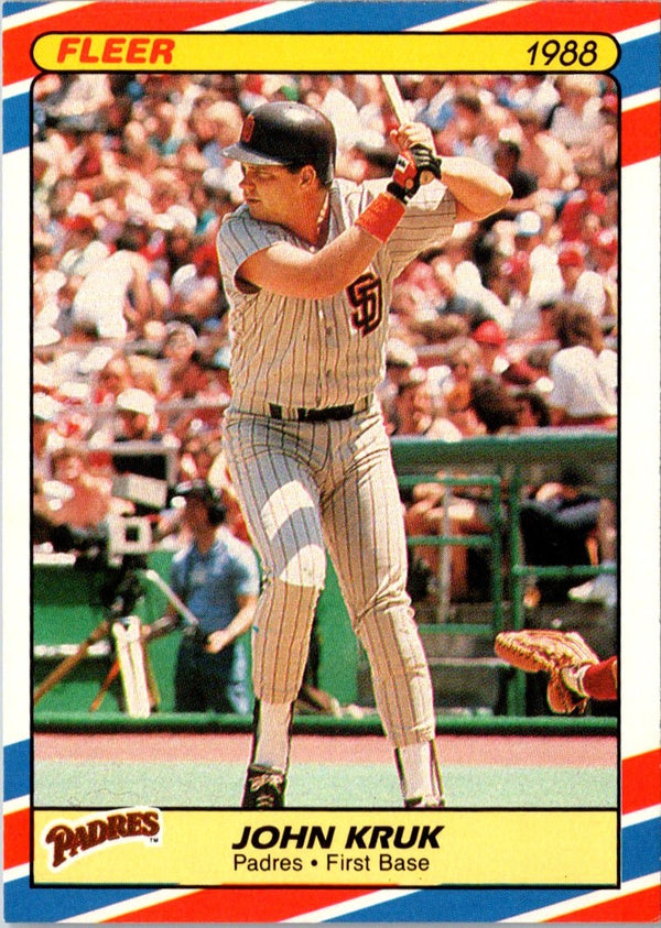 1988 Fleer SuperStars John Kruk #20