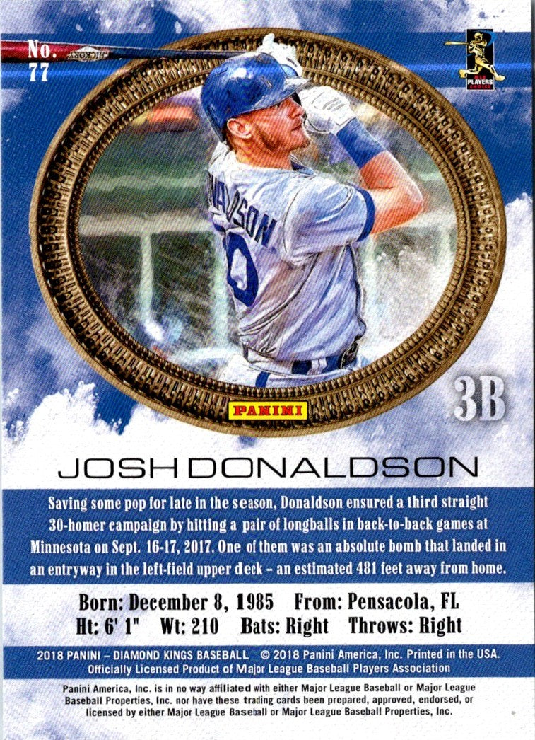 2018 Panini Diamond Kings Josh Donaldson