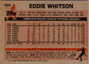 1983 Topps Eddie Whitson