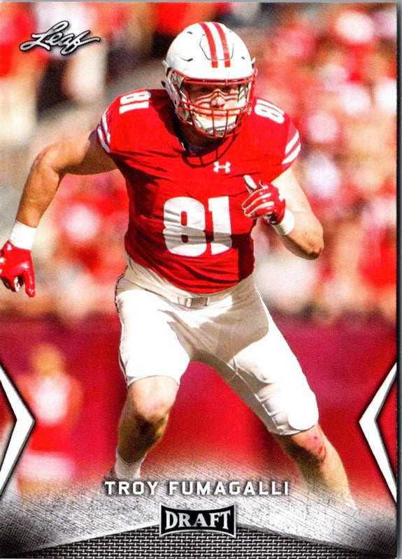 2018 Leaf Draft Troy Fumagalli #59