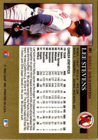 1992 Leaf Black Gold Lee Stevens #361