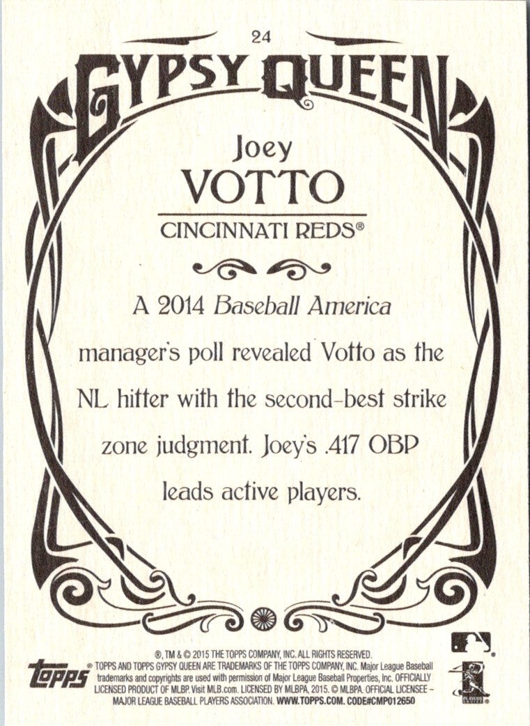 2015 Topps Gypsy Queen Joey Votto