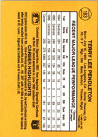 1987 Donruss Terry Pendleton #183