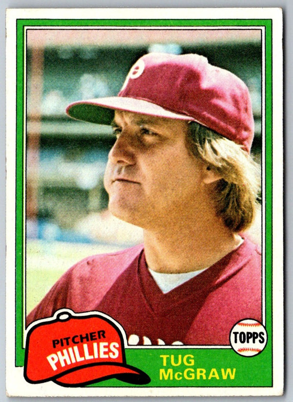 1981 Topps Tug McGraw #40