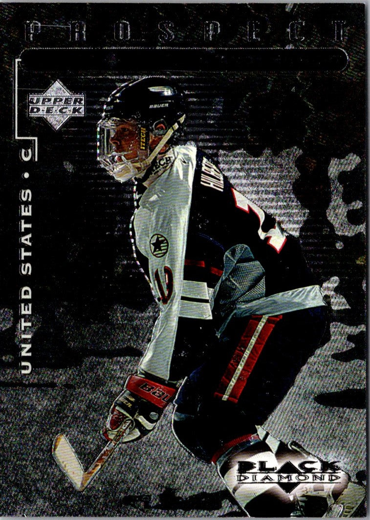 1999 Upper Deck Black Wayne Gretzky (Reunited with Messier)