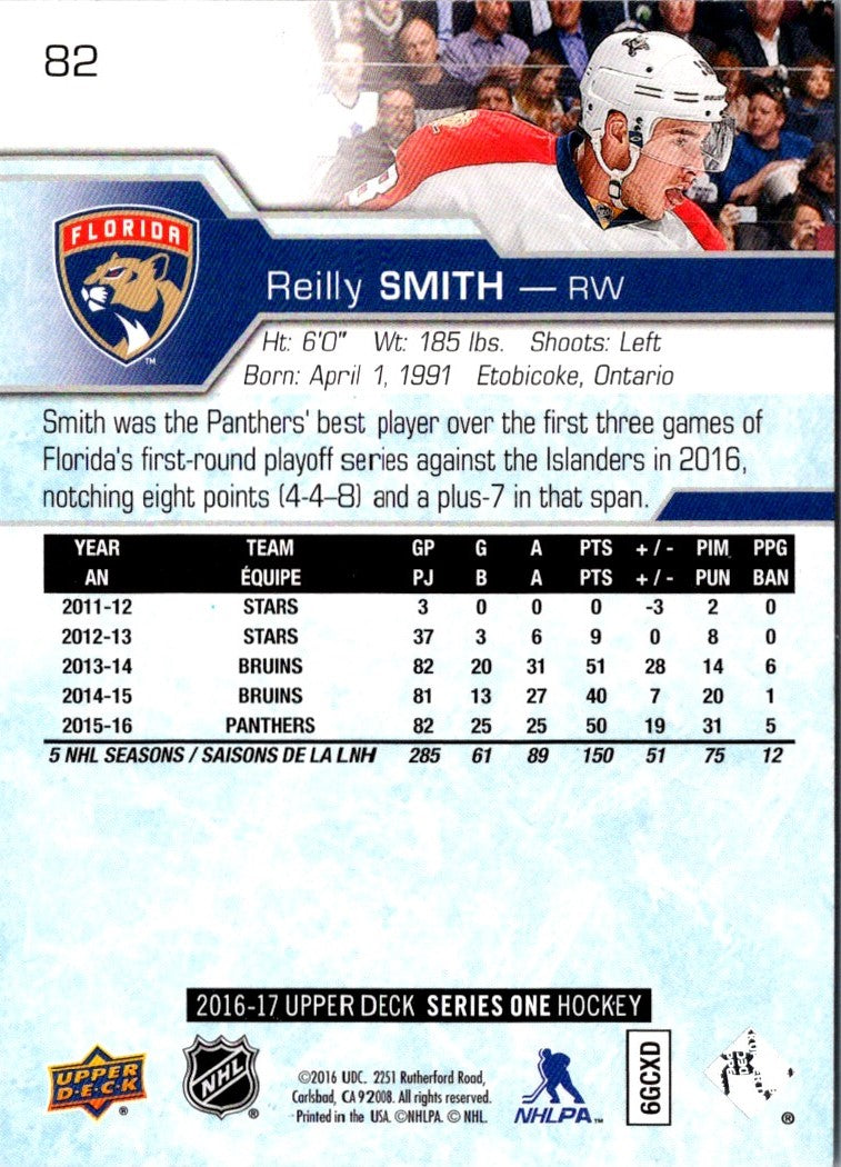 2016 Upper Deck Reilly Smith