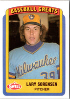 1990 Swell Baseball Greats Lary Sorensen #63