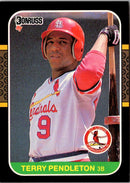 1987 Donruss Terry Pendleton