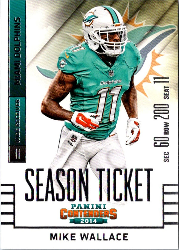 2014 Panini Contenders Mike Wallace #41