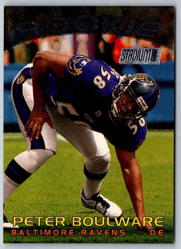 1997 Topps Stadium Club Football Peter Boulware #61