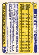 1987 O-Pee-Chee Pete O'Brien