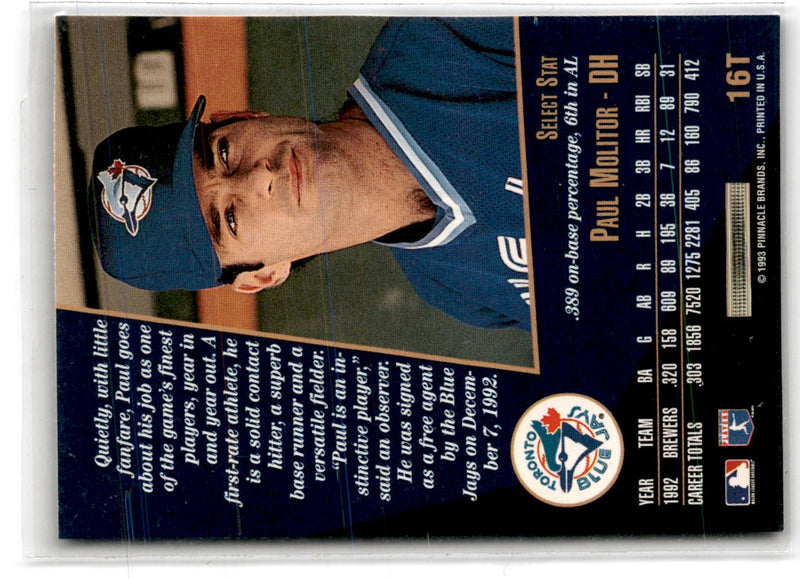1993 Select  Paul Molitor