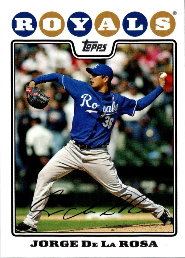 2008 Topps Jorge de la Rosa #622