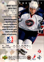 1998 Upper Deck Black Diamond Barrett Heisten #116 Rookie