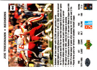 1991 Domino's The Quarterbacks Joe Theismann #44