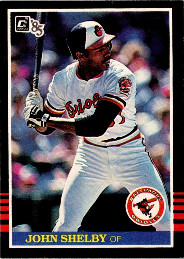 1985 Donruss John Shelby #472