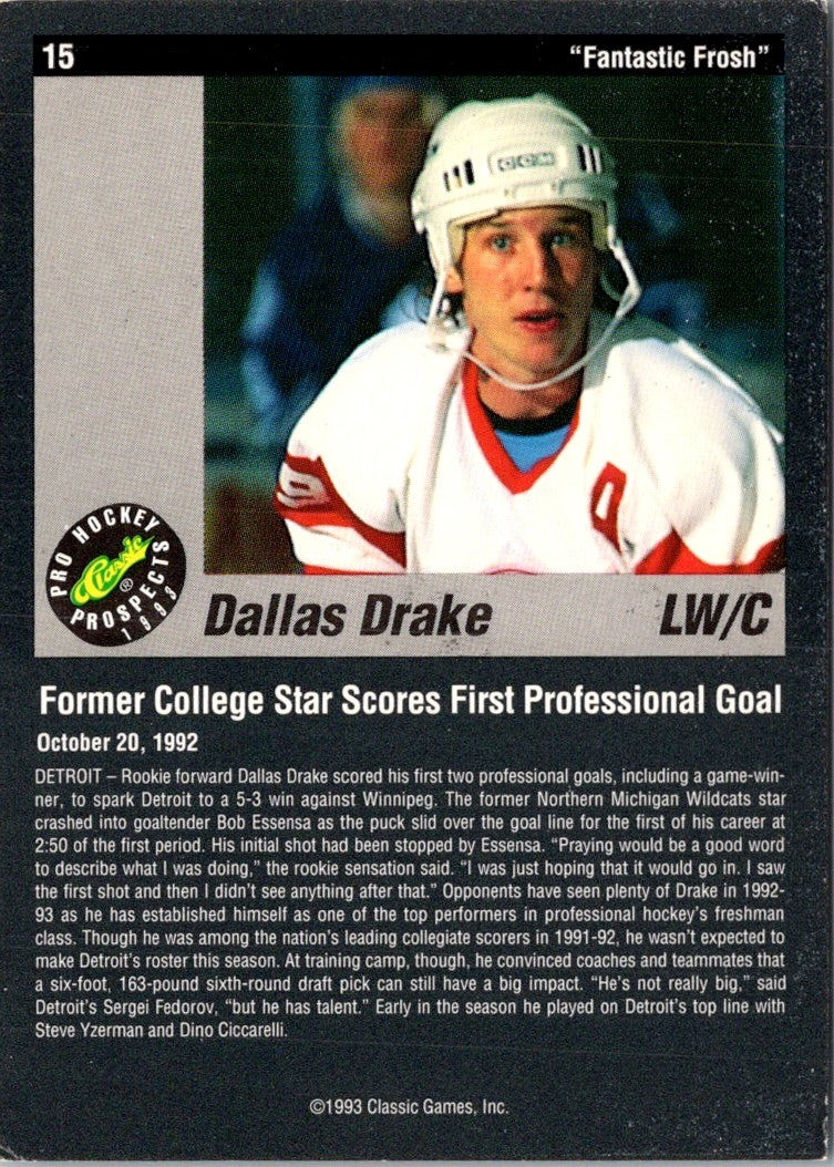 1993 Classic Pro Prospects Dallas Drake