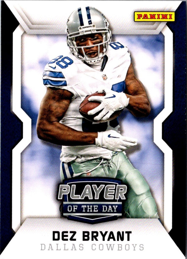 2014 Panini Prestige Behind The Jersey Numbers Dez Bryant #14