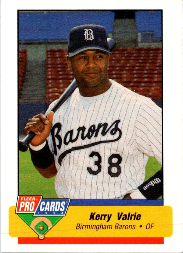 1994 Fleer ProCards Kerry Valrie #636