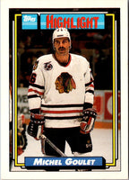 1992 Topps Michel Goulet #347