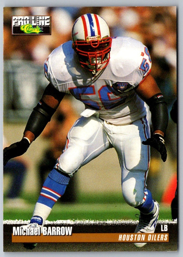 1995 Pro Line Micheal Barrow #90