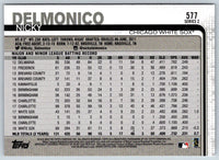 2019 Topps Nicky Delmonico #577