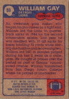 1985 Topps William Gay #59