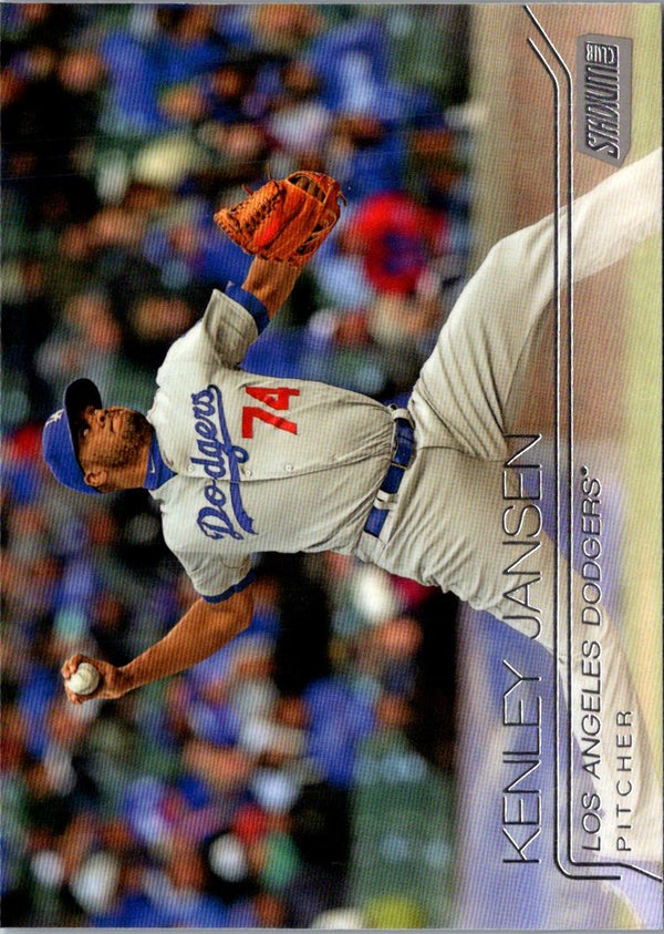 2015 Stadium Club Kenley Jansen #133