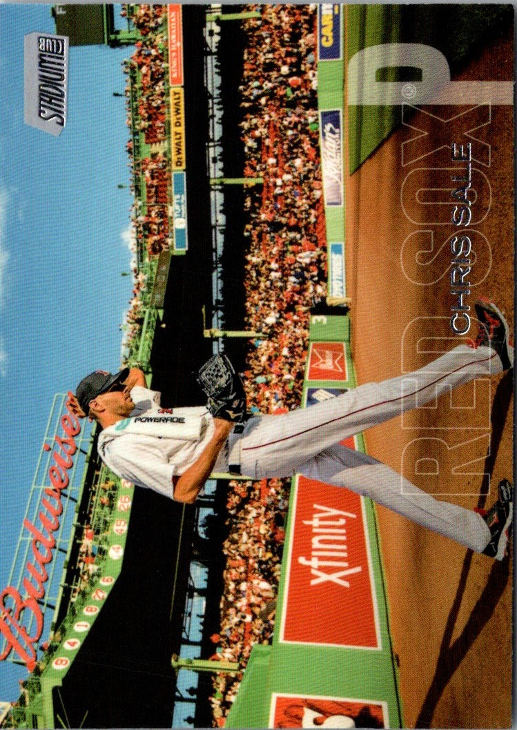 2018 Stadium Club Black and White Chris Sale