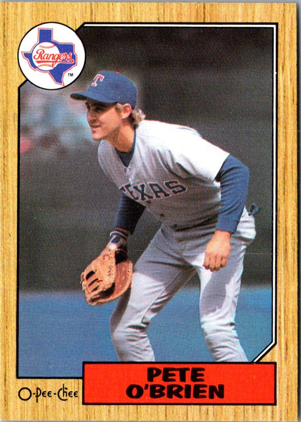 1987 O-Pee-Chee Pete O'Brien #17