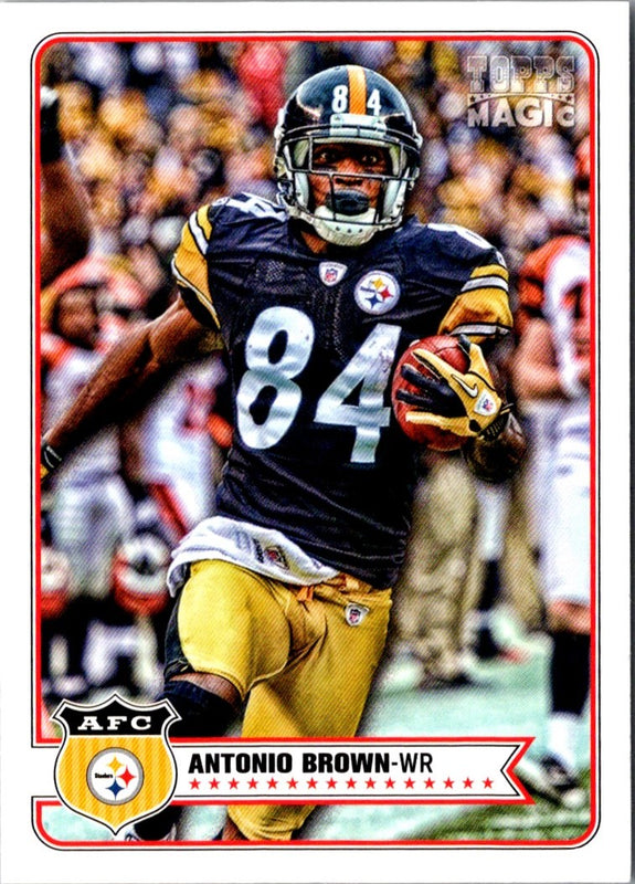 2012 Topps Magic Antonio Brown #125