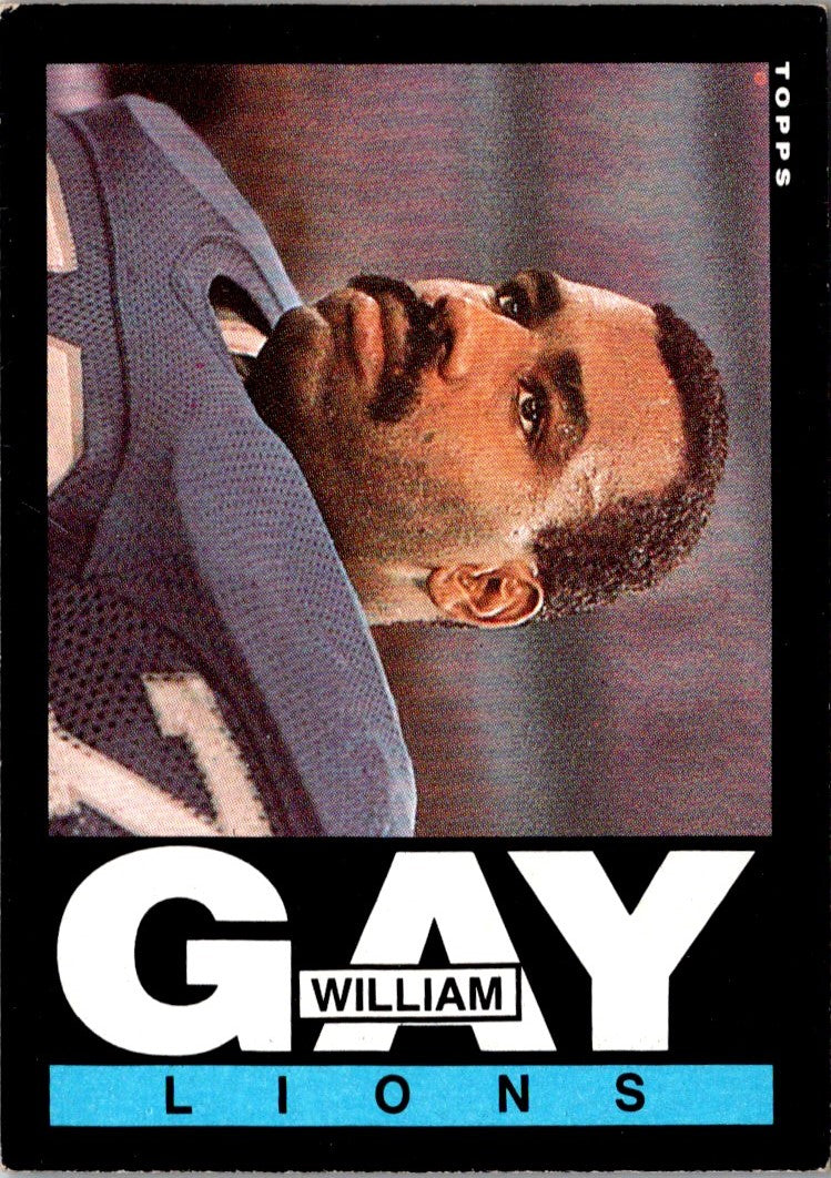 1985 Topps William Gay