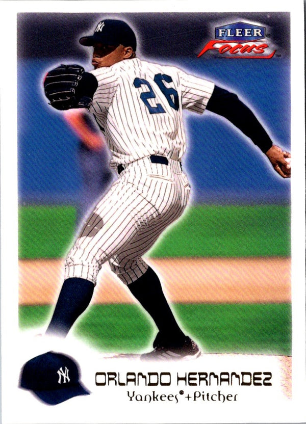 2000 Fleer Focus Orlando Hernandez #193