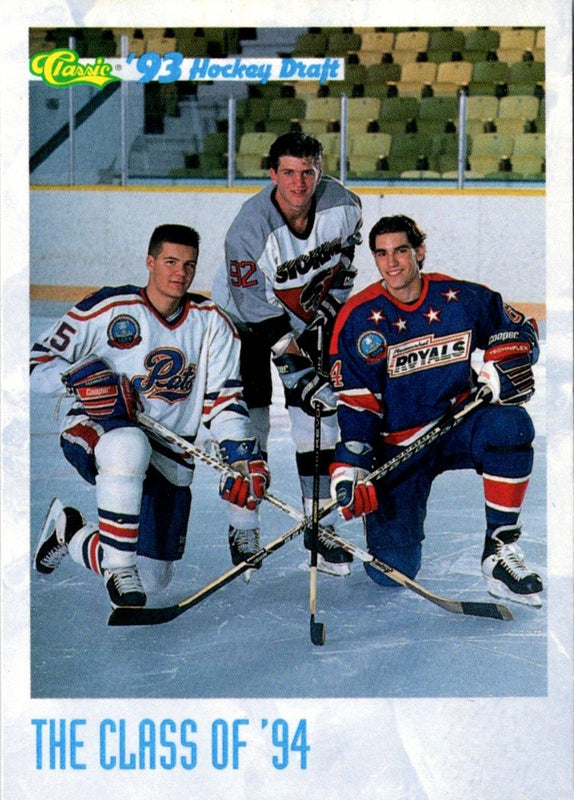 1993 Classic Promos Jeff O'Neill/Jason Bonsignore/Jeff Friesen #PR2