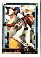 1992 Topps Jose Offerman #493
