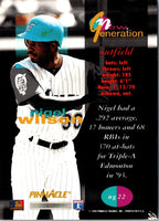 1994 Pinnacle New Generation Nigel Wilson #NG22