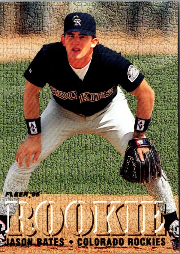 1995 Fleer All-Rookies Jason Bates #M2