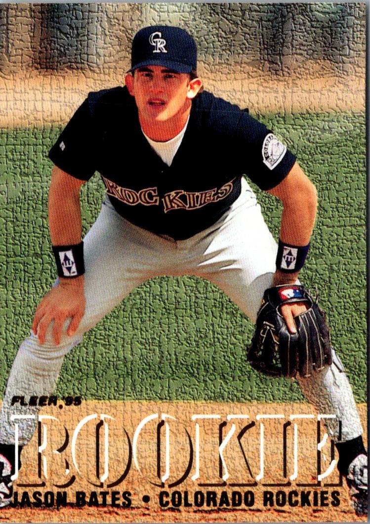 1995 Fleer All-Rookies Jason Bates