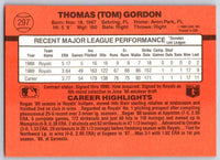 1990 Donruss Tom Gordon #297