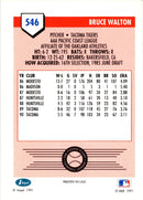 1991 Line Drive AAA Bruce Walton