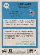 2009 Upper Deck Jared Allen