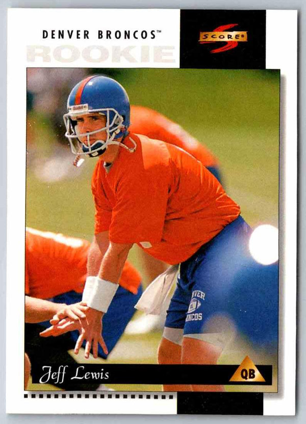 1996 Score Jeff Lewis #221