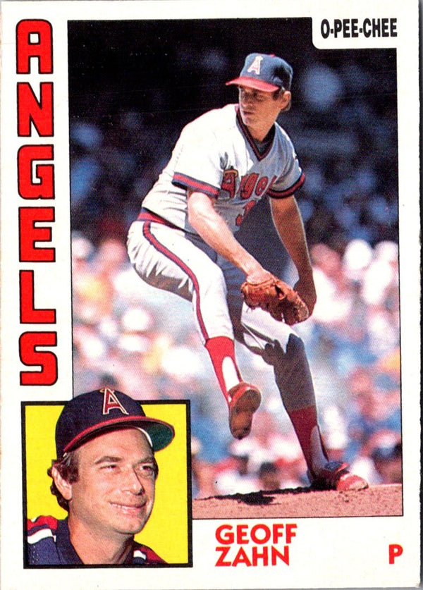 1984 O-Pee-Chee Geoff Zahn #153