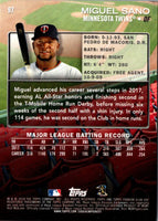 2018 Stadium Club Miguel Sano #97