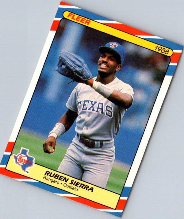 1988 Fleer Ruben Sierra #479