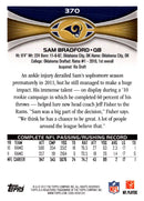 2012 Topps Sam Bradford