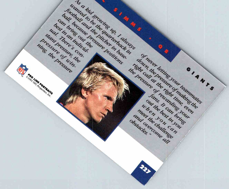 1991 ProLine Phil Simms