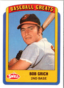 1990 Swell Baseball Greats Bob Grich