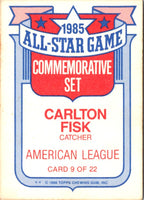 1986 Topps Carlton Fisk #290
