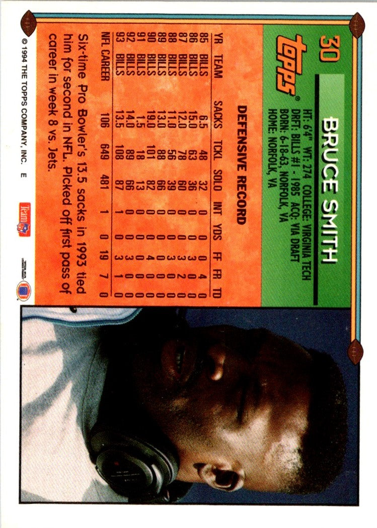 1994 Topps Bruce Smith